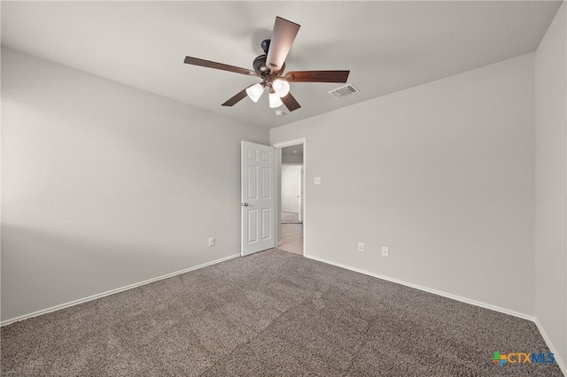 2048 Wigeon Way, Copperas Cove, TX 76522 - unfurnished room featuring ceiling fan and carpet