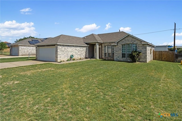1801 Caprock Dr, Killeen, TX 76549 - single story home with driveway, an attached garage, brick siding, and roof with shingles