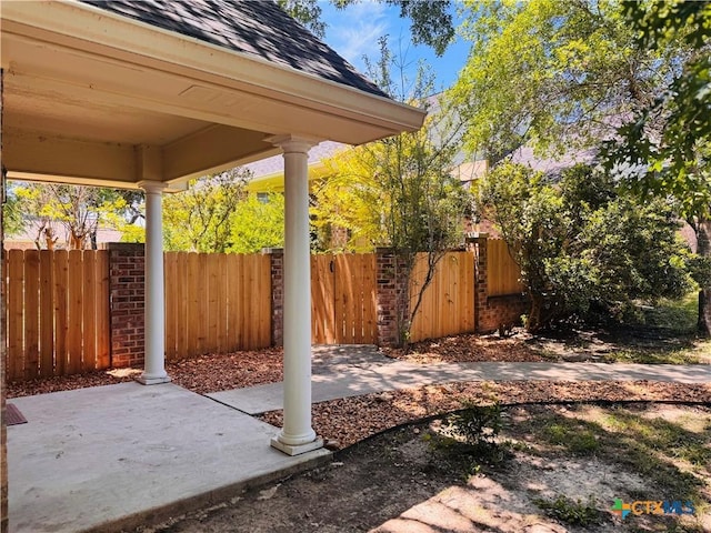 3900 Chisholm Trl, Salado, TX 76571 - view of yard with a patio area and fence