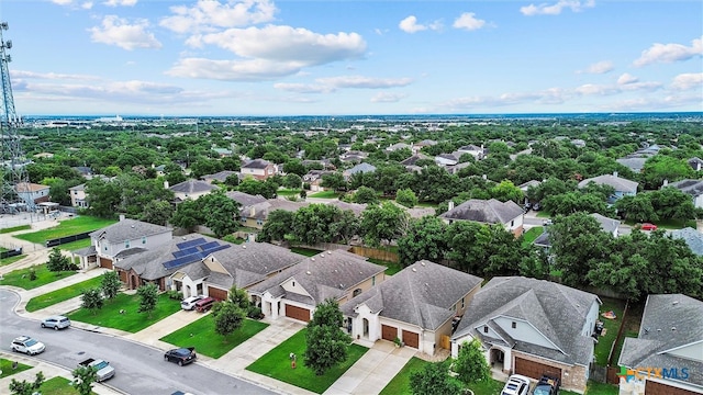 birds eye view of property featuring a residential view