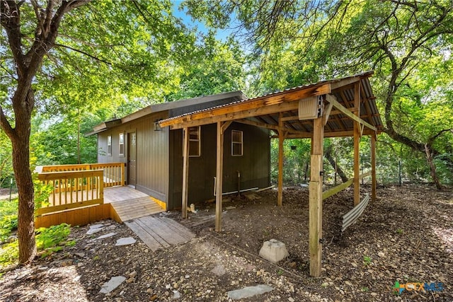 3268 Eagle Point W Ave, Belton, TX 76513 - view of wooden terrace
