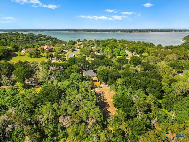 3268 Eagle Point W Ave, Belton, TX 76513 - drone / aerial view of a nearby body of water and a forest