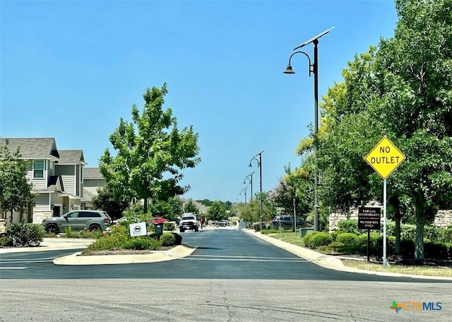 view of road