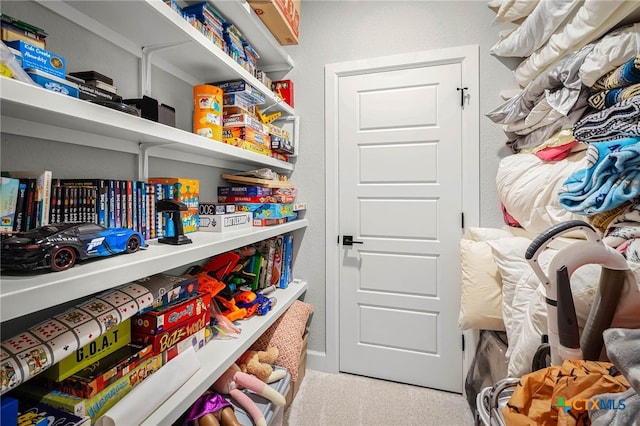 view of pantry