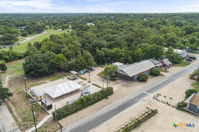 1330 Logan Blvd, Salado, TX 76571 - aerial view of a heavily wooded area