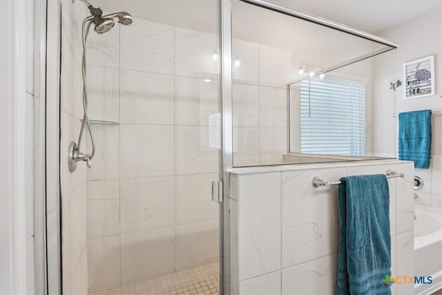 1330 Logan Blvd, Salado, TX 76571 - bathroom with a stall shower and a bathtub