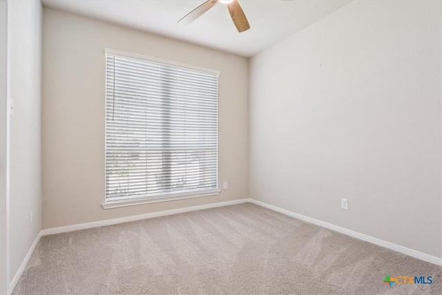 1330 Logan Blvd, Salado, TX 76571 - carpeted empty room with ceiling fan and baseboards