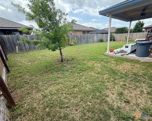 5629 Stonehaven Dr, Temple, TX 76502 - view of yard with a fenced backyard