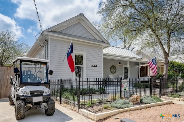 view of bungalow