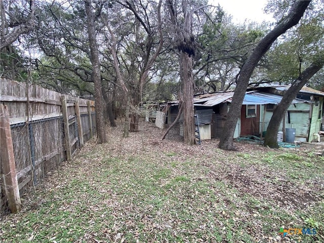 view of yard
