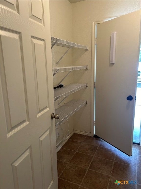 view of pantry