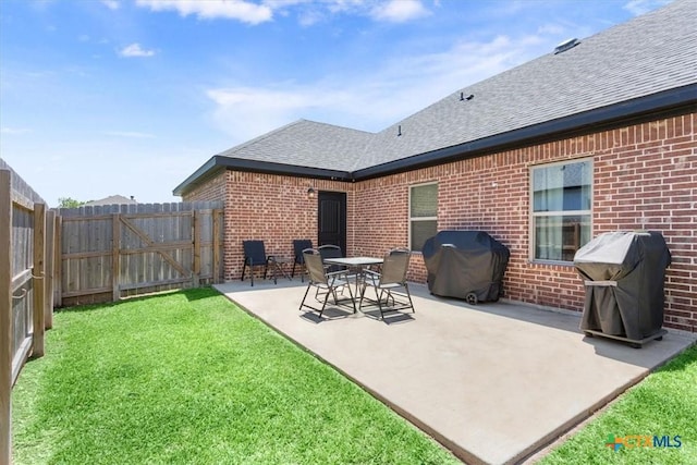 7516 Hardin Dr, Temple, TX 76502 - view of patio / terrace featuring a grill