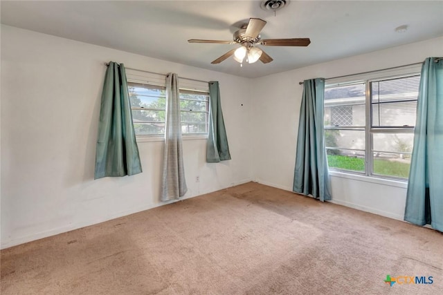 2307 E Airline Rd, Victoria, TX 77901 - carpeted spare room with ceiling fan