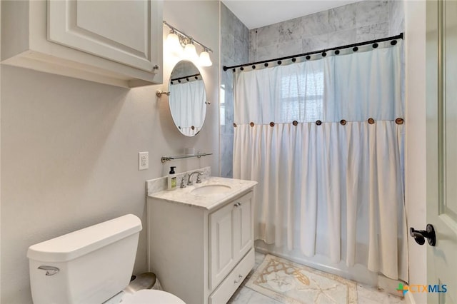 11 Enchanted Ln, Port Lavaca, TX 77979 - bathroom with vanity and shower / bath combo with shower curtain