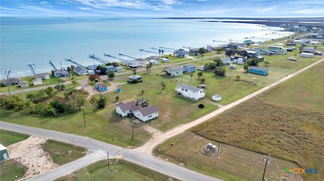 11 Enchanted Ln, Port Lavaca, TX 77979 - aerial overview of property's location with a nearby body of water