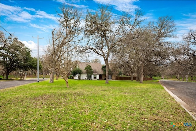 view of road with curbs