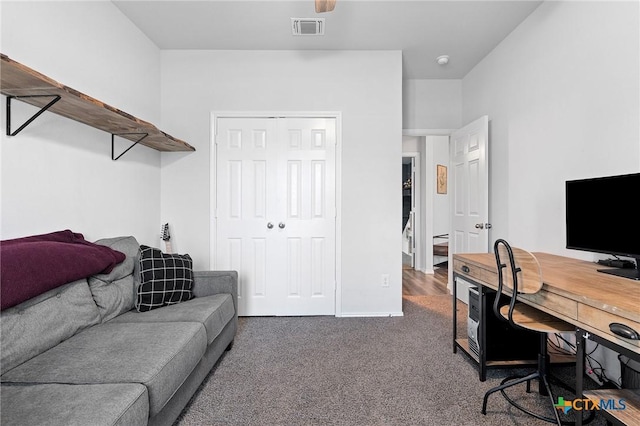 2512 Corradino St, Harker Heights, TX 76548 - office with carpet floors and baseboards