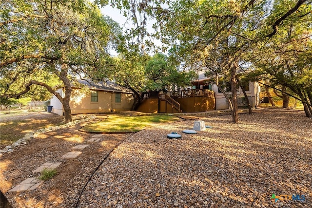 9063 Schoenthal Rd, San Antonio, TX 78266 - view of yard