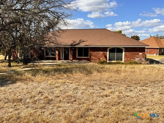 view of back of property