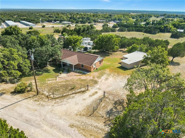 aerial view