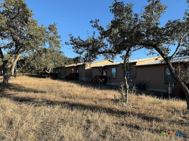 view of rear view of property