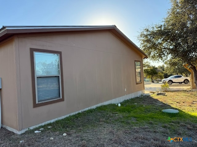 view of home's exterior