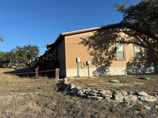 view of property exterior