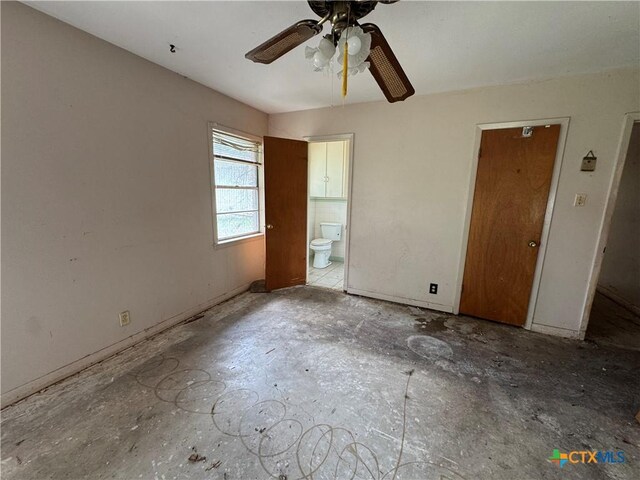 102 E Victory Ave, Temple, TX 76501 - spare room featuring a ceiling fan