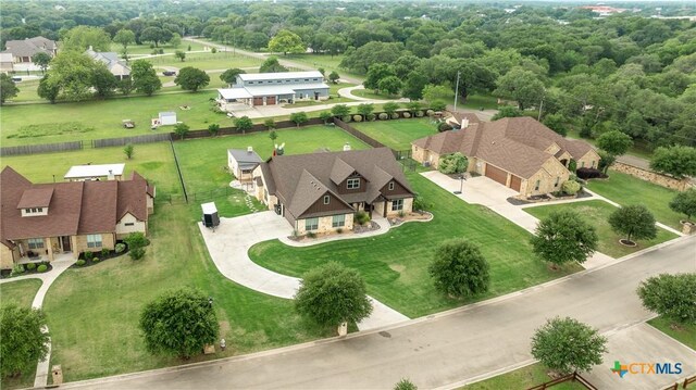drone / aerial view