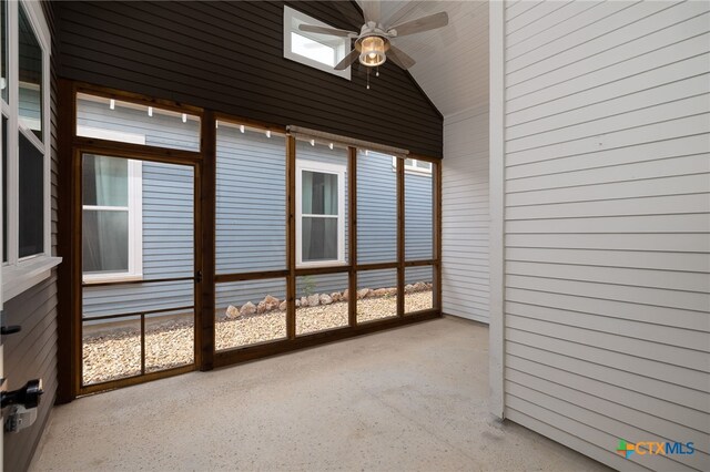 645 Center Grn, New Braunfels, TX 78130 - view of unfurnished sunroom