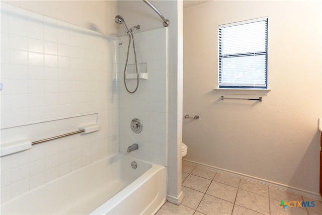 707 Bond St, Copperas Cove, TX 76522 - bathroom featuring tile patterned flooring and bathing tub / shower combination