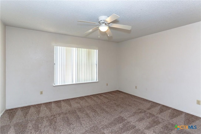 707 Bond St, Copperas Cove, TX 76522 - carpeted spare room featuring ceiling fan and a textured ceiling