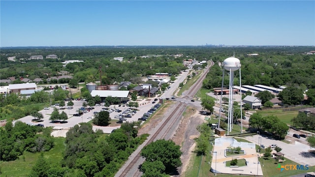 404 N Austin St, Buda, TX 78610 - drone / aerial view