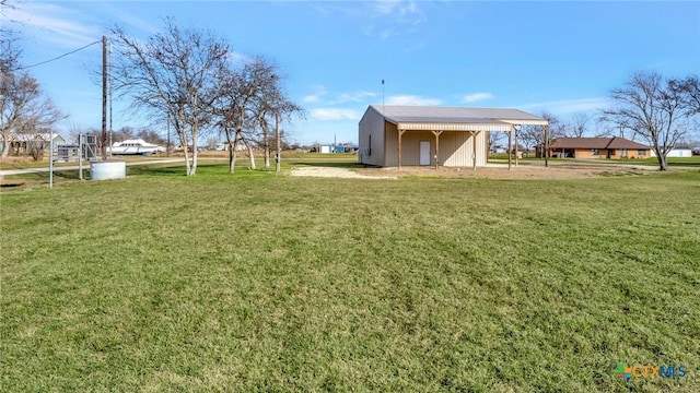 407 W Oakland Ave, Seadrift, TX 77983 - view of green lawn