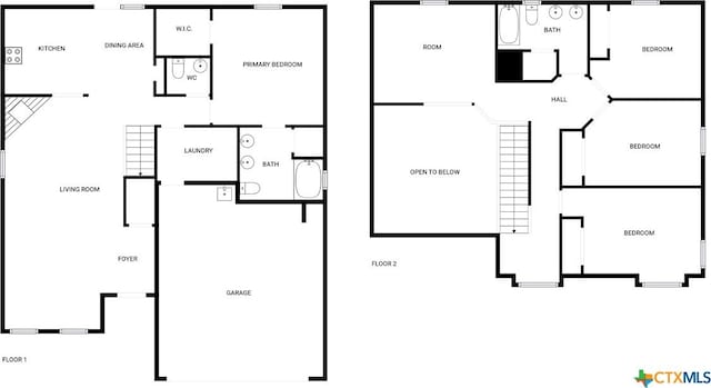 6502 Griffith Loop, Killeen, TX 76549 - floor plan