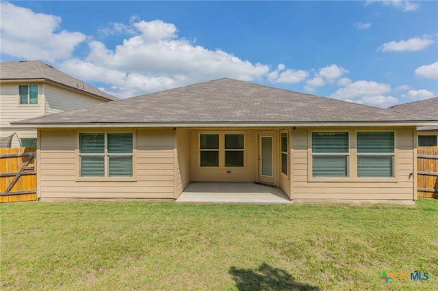 3130 Wigeon Way, Copperas Cove, TX 76522 - rear view of property with a patio area and roof with shingles