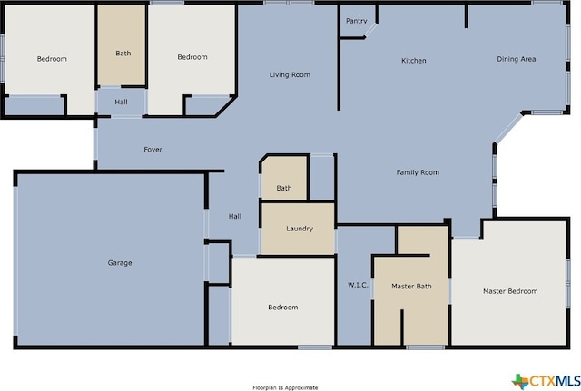 3130 Wigeon Way, Copperas Cove, TX 76522 - view of room layout