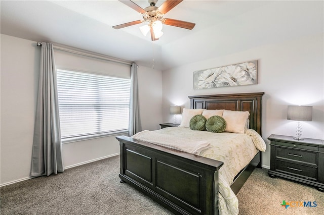 3130 Wigeon Way, Copperas Cove, TX 76522 - bedroom with light colored carpet and ceiling fan