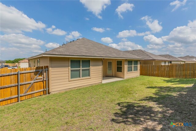 3130 Wigeon Way, Copperas Cove, TX 76522 - back of house featuring a fenced backyard and a patio