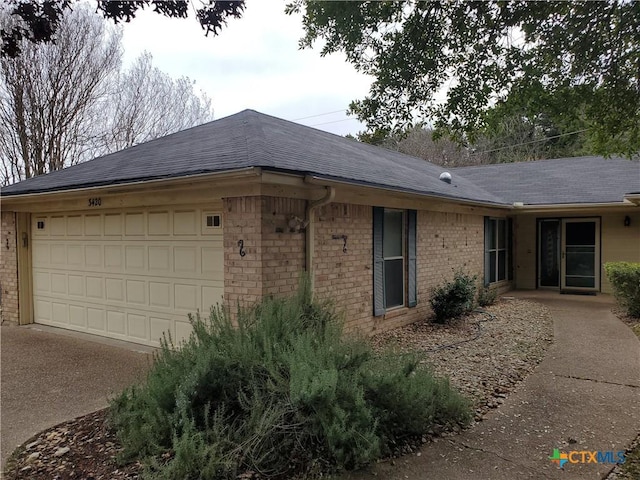 ranch-style house with a garage