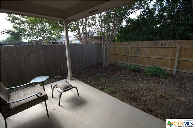 view of patio / terrace