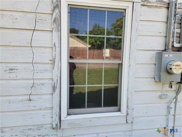 205 Hill St, Copperas Cove, TX 76522 - exterior view of electric meter