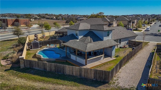 2023 Chilton Hall, San Antonio, TX 78253 - aerial view featuring a residential view