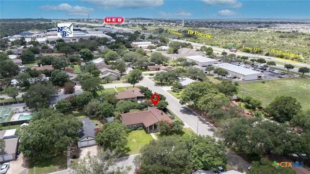 221 W Tanglewood Dr, New Braunfels, TX 78130 - drone / aerial view