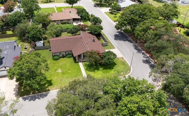 221 W Tanglewood Dr, New Braunfels, TX 78130 - aerial view of residential area