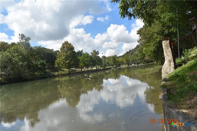 view of water feature