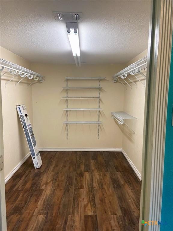 3514 Old Goliad Rd, Victoria, TX 77905 - spacious closet featuring wood finished floors