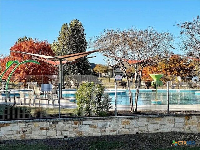 1204 Clearwing Cir, Georgetown, TX 78626 - view of sport court with a community pool