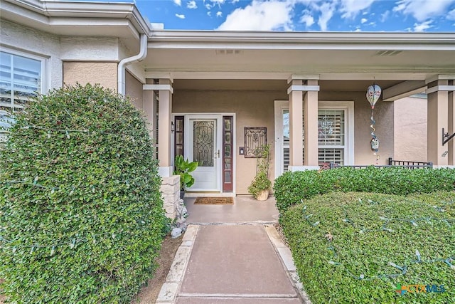 view of entrance to property