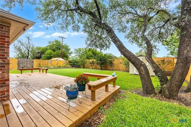 1907 Merlin Dr, Harker Heights, TX 76548 - view of wooden deck